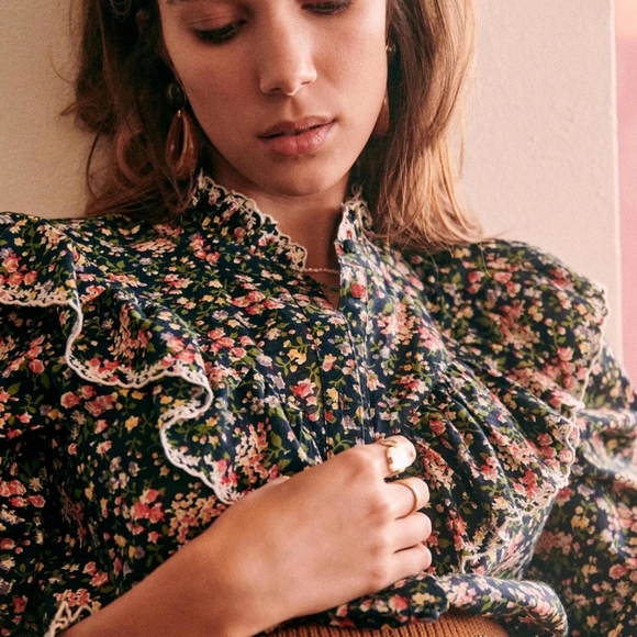 Sezane Agathe Blouse - Picture 2 of 8